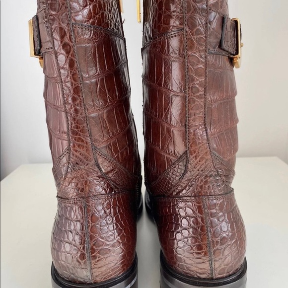 CAPORICCI 573 alligator boots - Picture 7 of 12